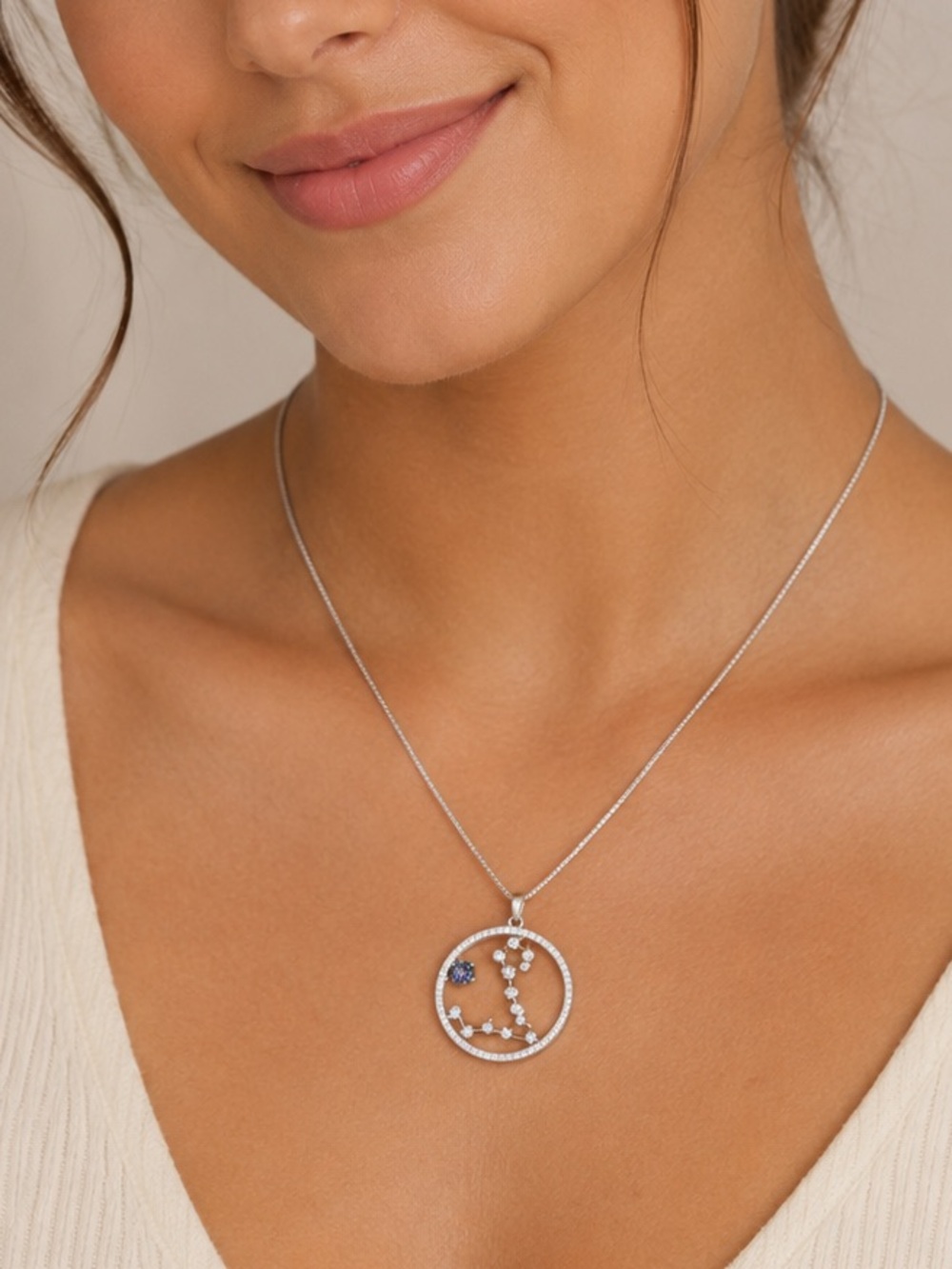 Scorpio Zodiac Pendant – 925 Sterling Silver NEW